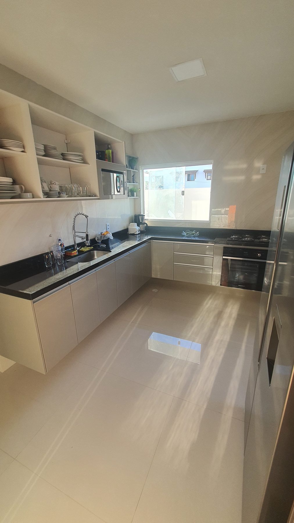 Ambientes integrados para a rotina da casa